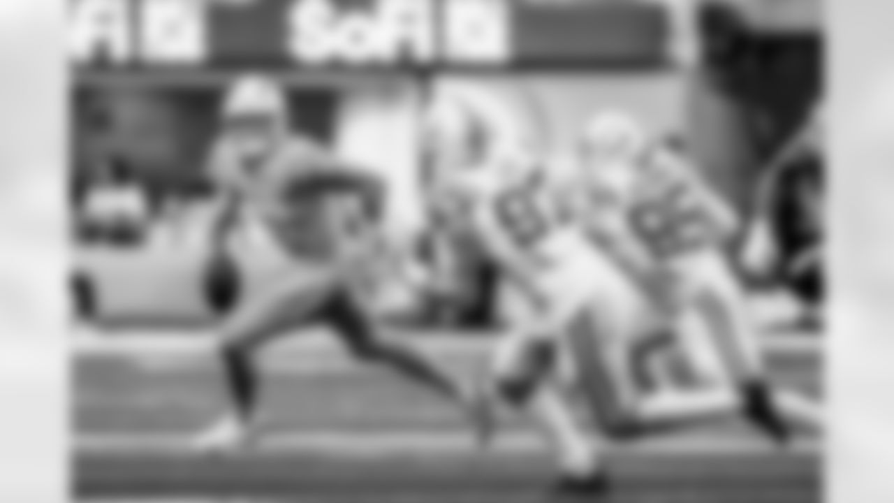 Take a look back at the Chargers Week 7 matchup with the Colts in monochrome!