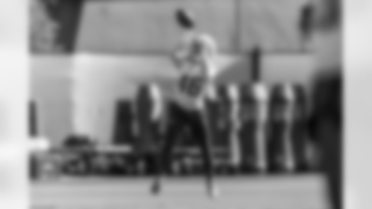 The Los Angeles Chargers practice on Friday, December 5, 2025 at The Bolt in El Segundo, CA.