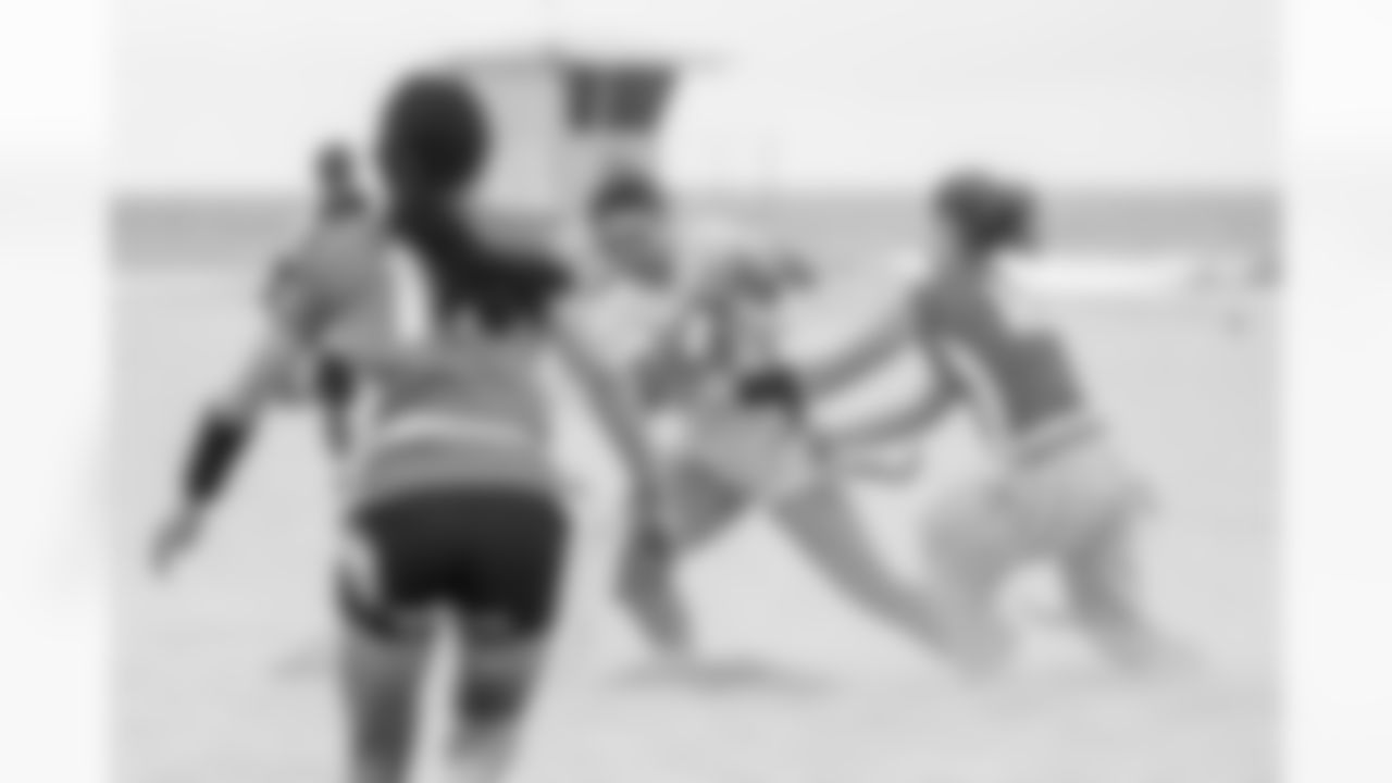 The Los Angeles Chargers host the Bolts on the Beach Flag Football Tournament on Saturday, May 17, 2025 at 11th Street Beach Park in Huntington Beach, CA.