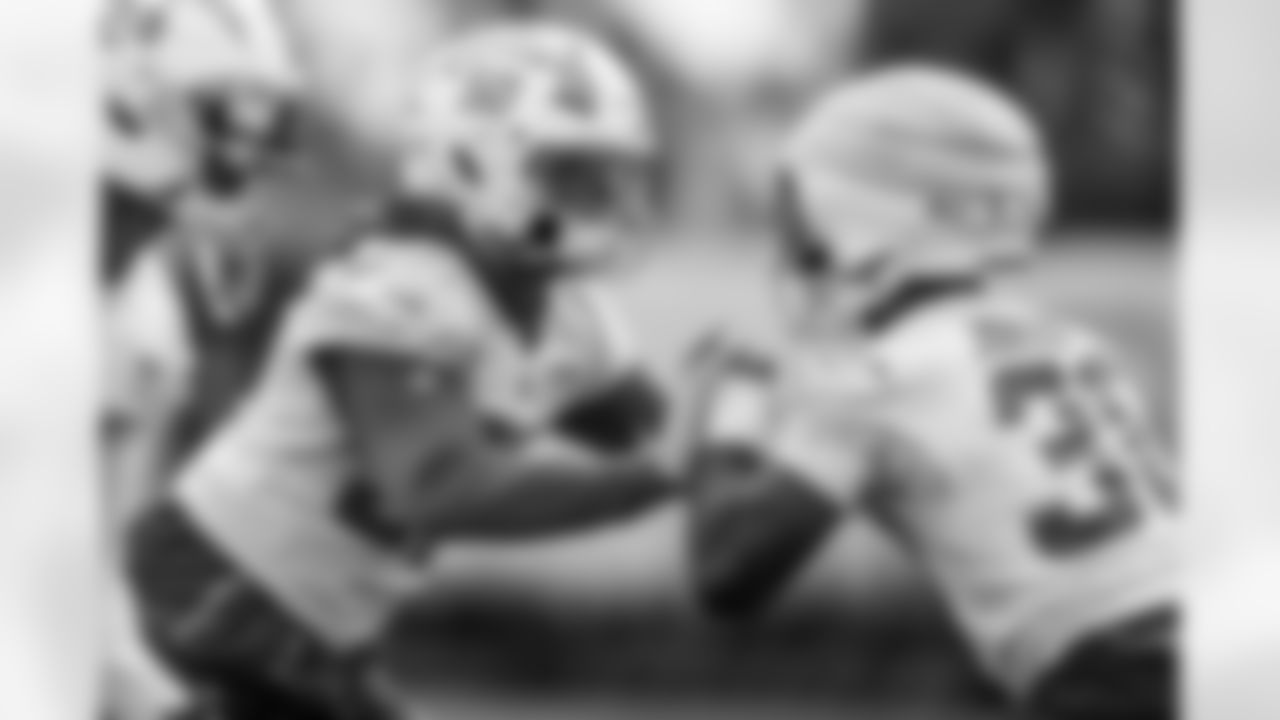 The Los Angeles Chargers practice on Wednesday, September 17, 2025 at The Bolt in El Segundo, CA.