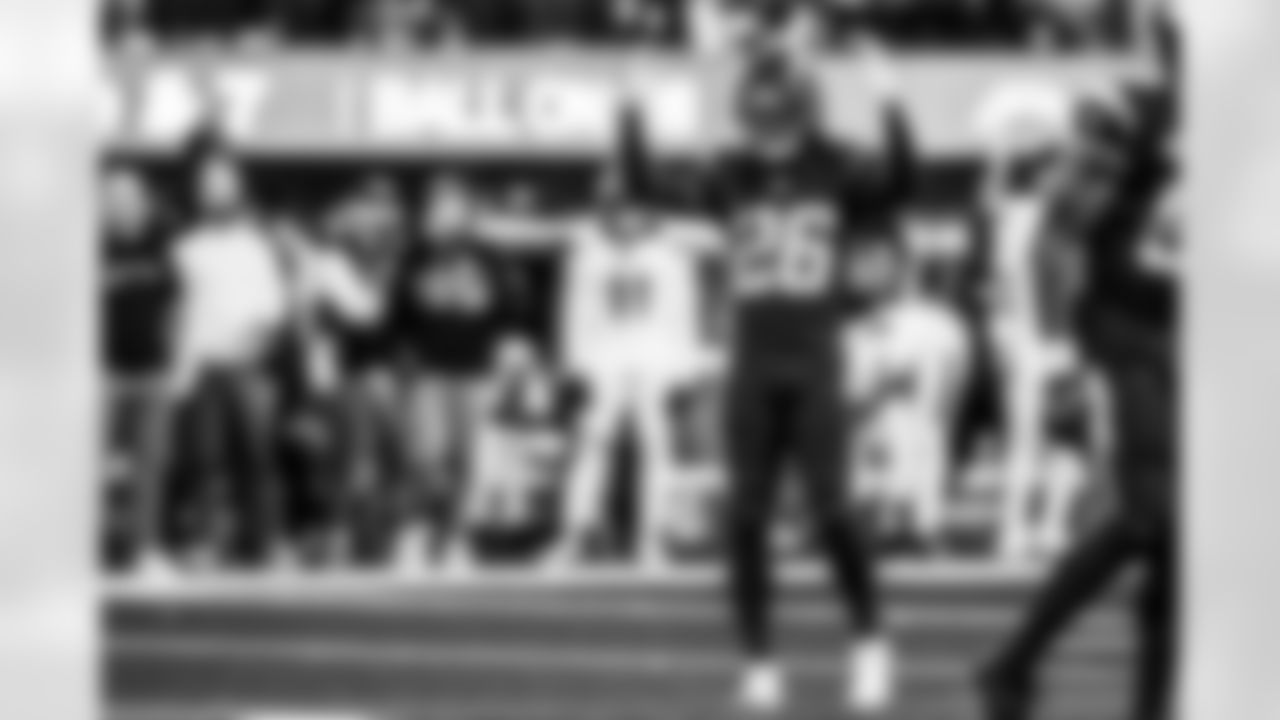 Take a look back at the Chargers Week 17 matchup with the Texans in monochrome.