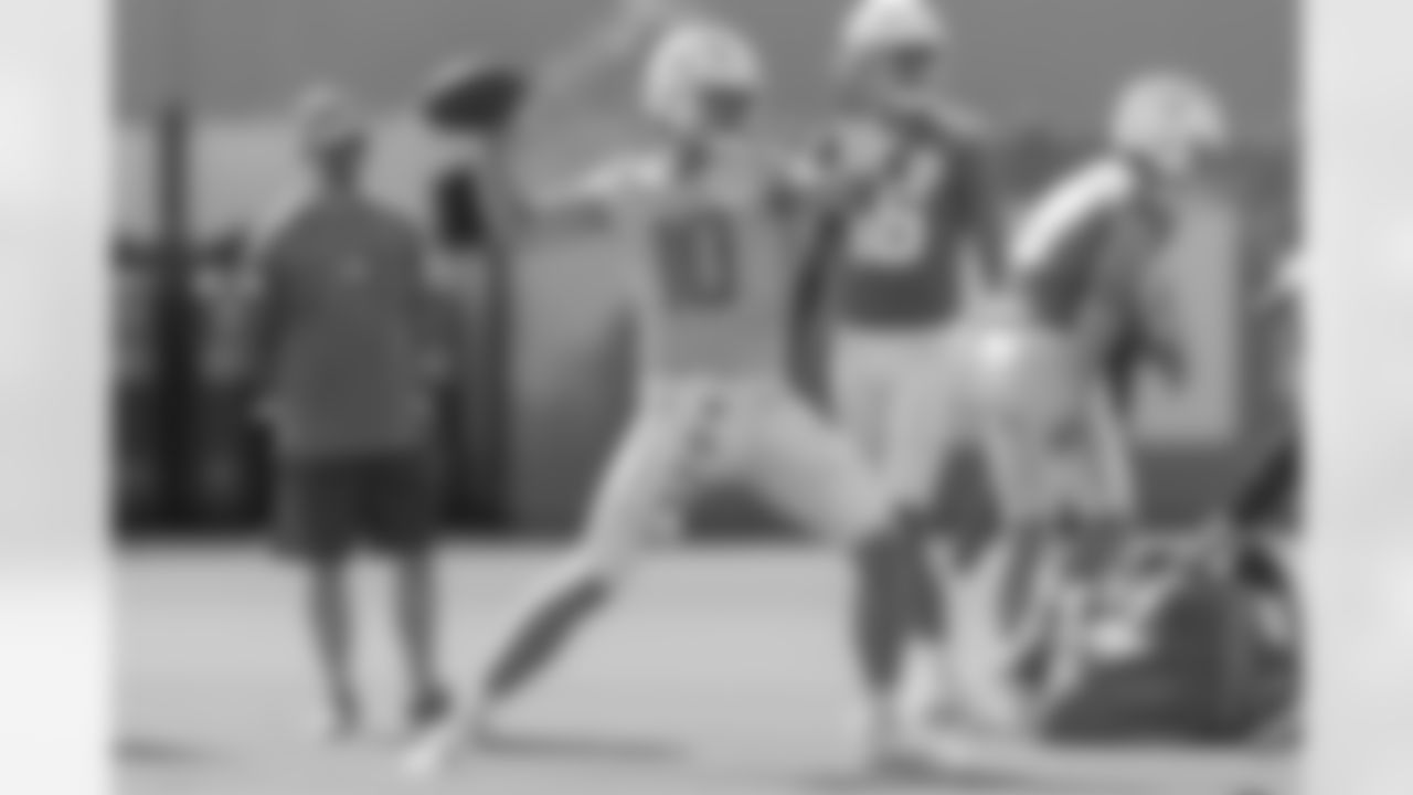 The Los Angeles Chargers practice at Training Camp on Wednesday, July 24, 2024 at The Bolt in El Segundo, CA.
