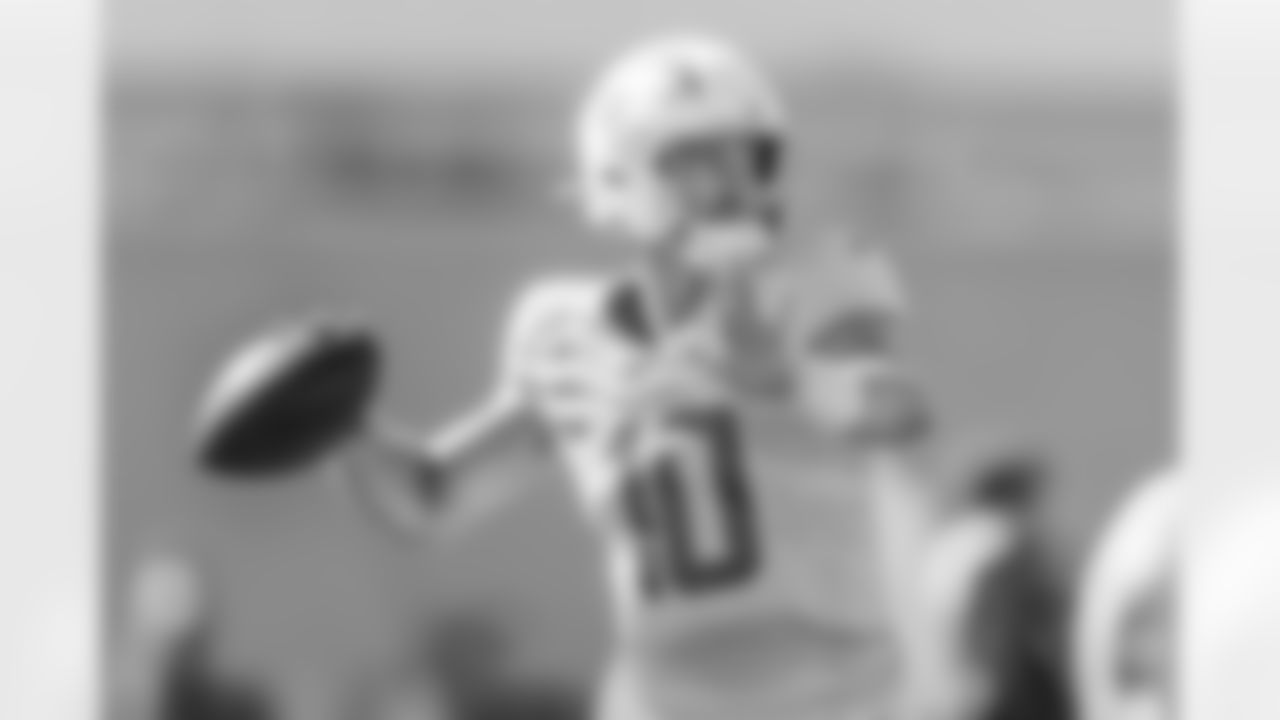 The Los Angeles Chargers practice on Tuesday, October 28, 2025 at The Bolt in El Segundo, CA.