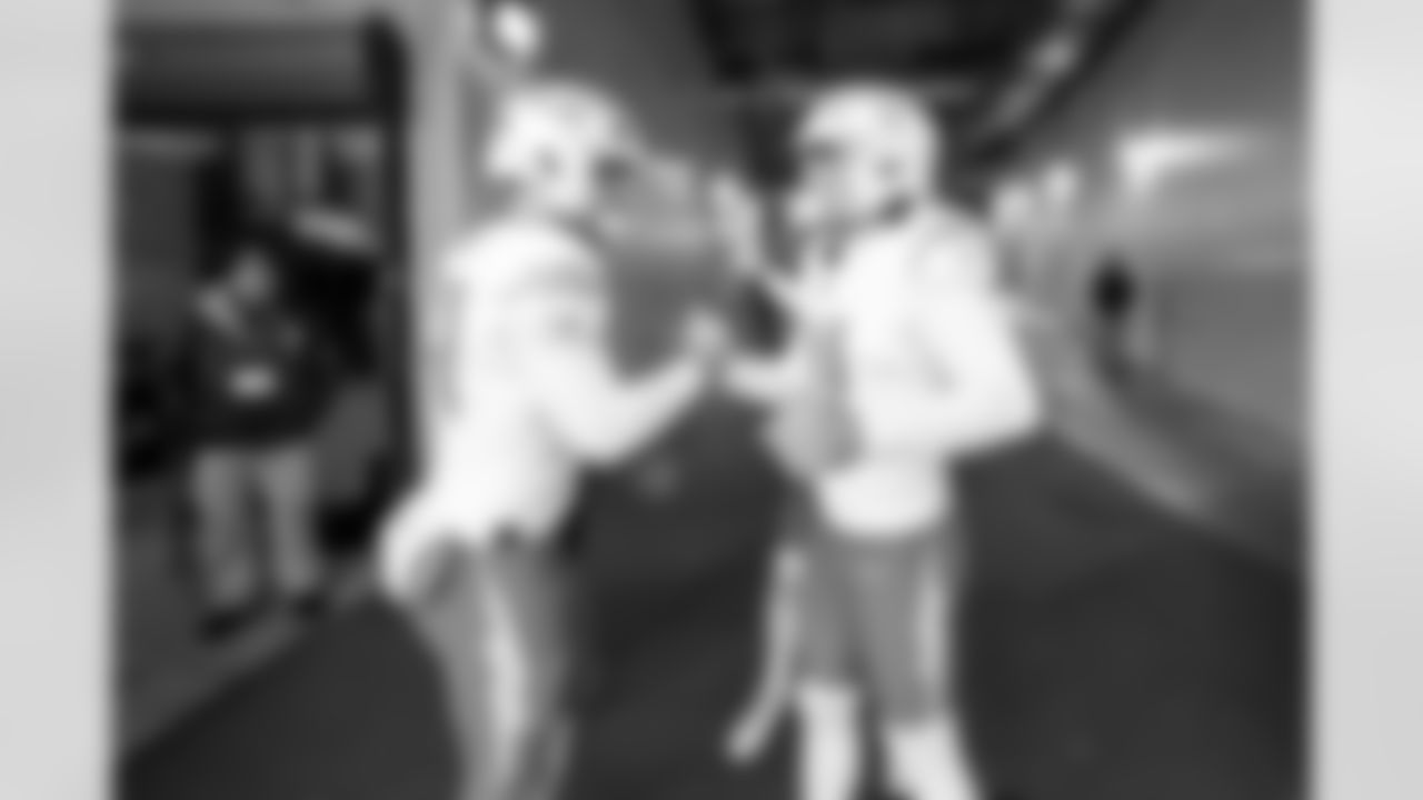 LS Rick Lovato (41) and K Cameron Dicker (11)