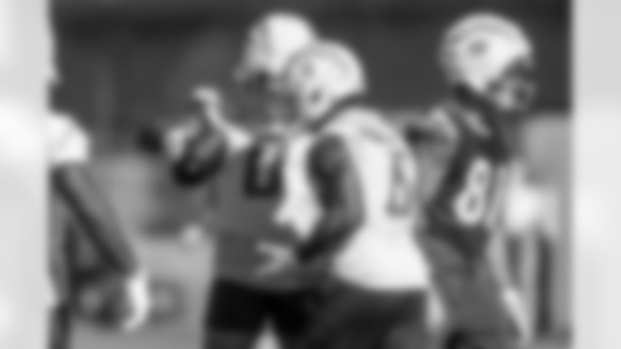 The Los Angeles Chargers practice on Friday, November 7, 2025 at The Bolt in El Segundo, CA.