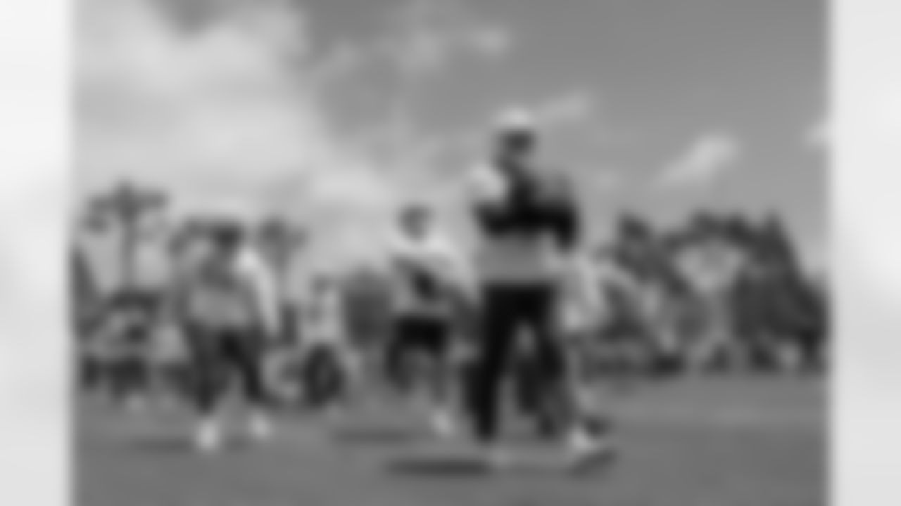 The Los Angeles Chargers hold OTA's on Monday, May 20, 2024 at Hoag Performance Center in Costa Mesa, CA.