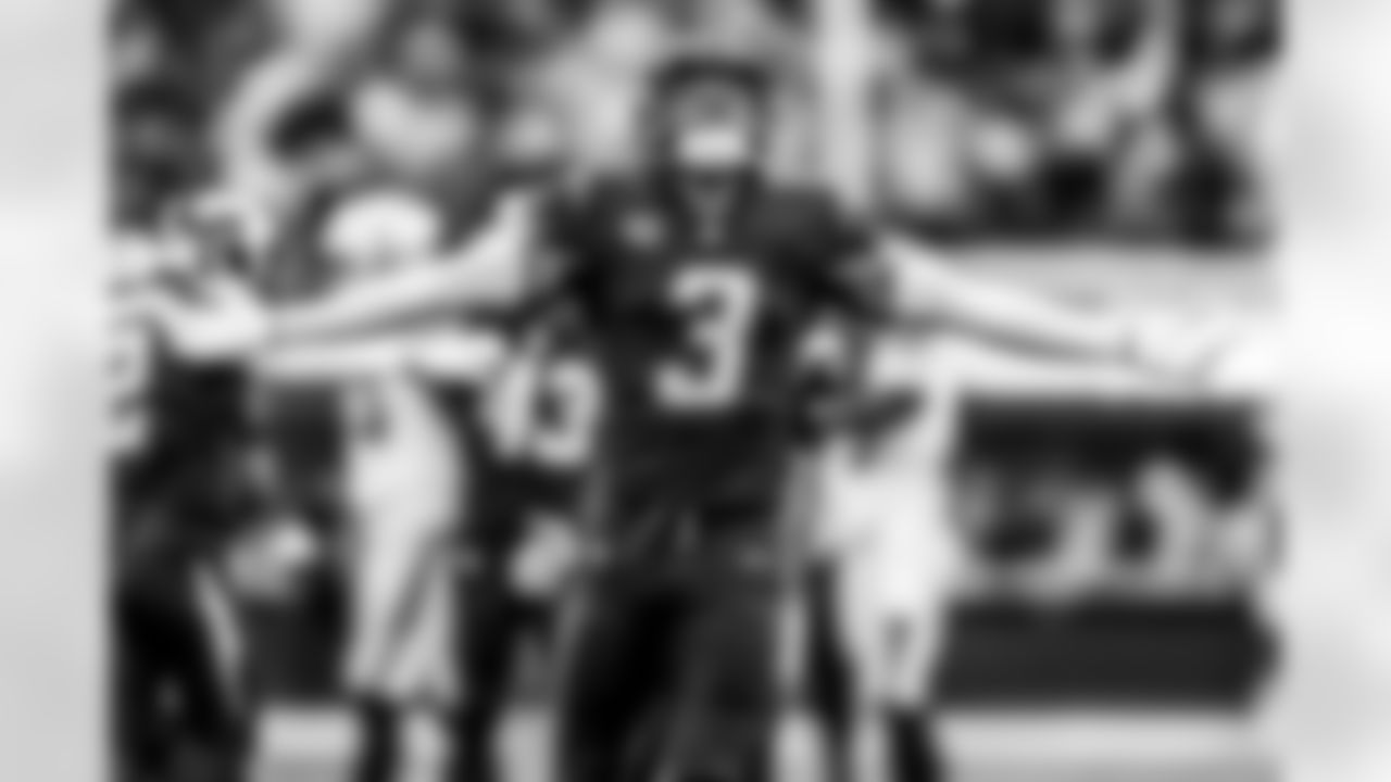 Take a look back at the Chargers Week 13 matchup with the Raiders in monochrome.