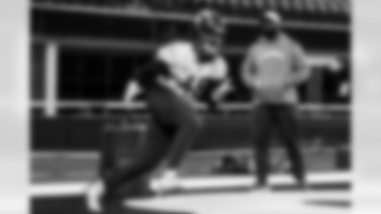 The Los Angeles Chargers practice on Wednesday, December 24, 2025 at Sofi Stadium in Inglewood, CA.