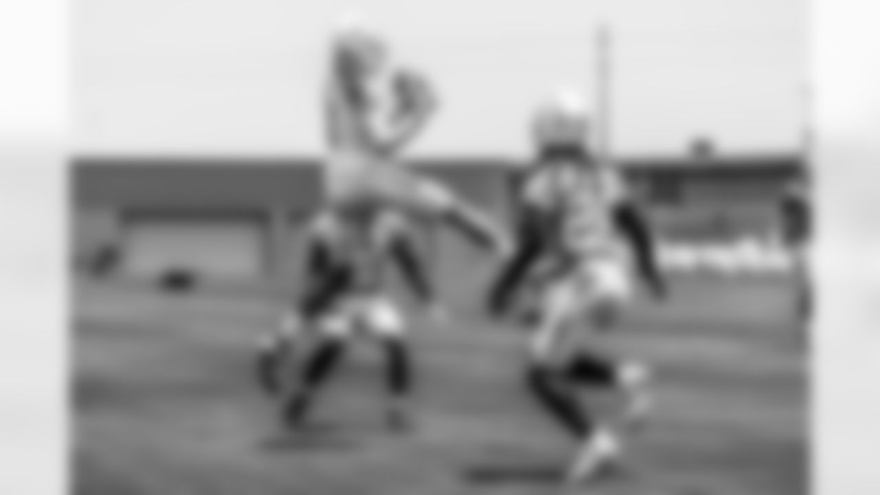 The Los Angeles Chargers hold Mandatory Mini-Camp on Thursday, June 12, 2025 at The Bolt in El Segundo, CA.