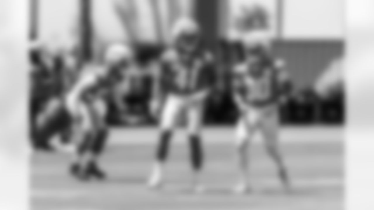 The Los Angeles Chargers hold Rookie Mini-Camp on Saturday, May 10, 2025 at The Bolt in El Segundo, CA.