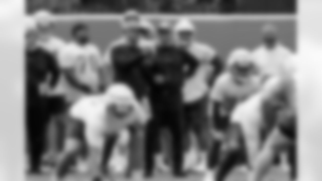 The Los Angeles Chargers hold OTA's on Monday, May 20, 2024 at Hoag Performance Center in Costa Mesa, CA.