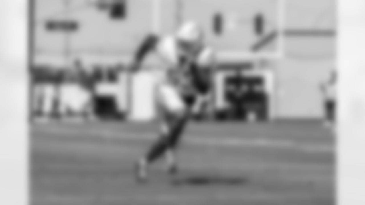The Los Angeles Chargers practice on Wednesday, October 15, 2025 at The Bolt in El Segundo, CA.