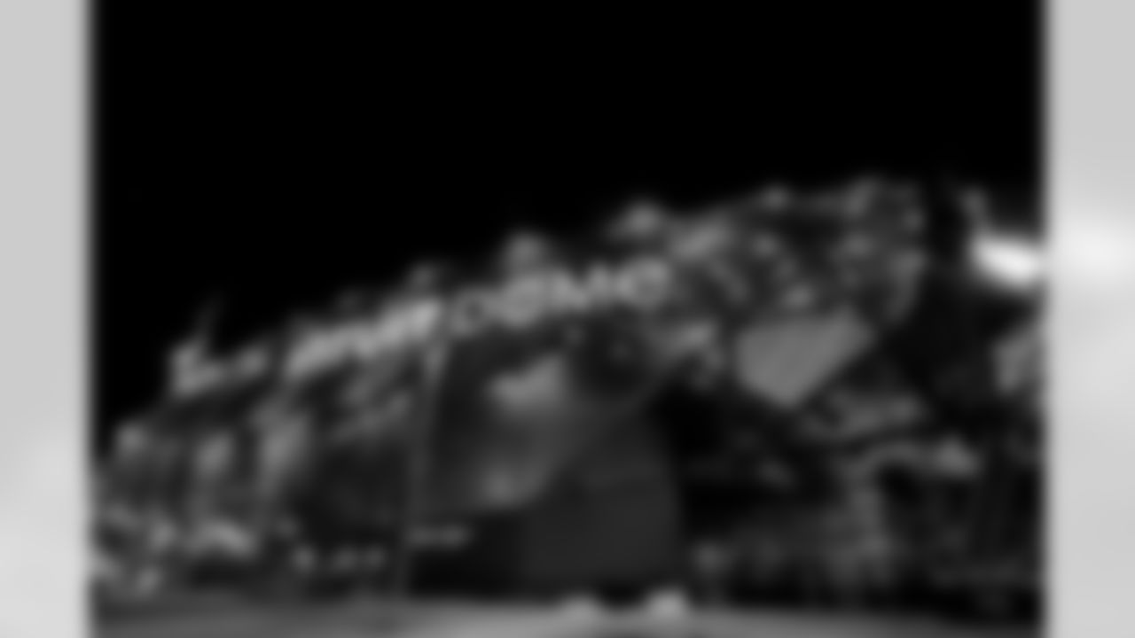 Intuit Dome is lit up for the Los Angeles Chargers on Wednesday, January 7, 2026 in Inglewood, CA.