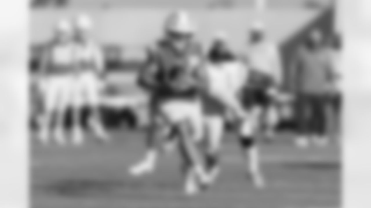 The Los Angeles Chargers practice at Training Camp on Saturday, July 27, 2024 at The Bolt in El Segundo, CA.
