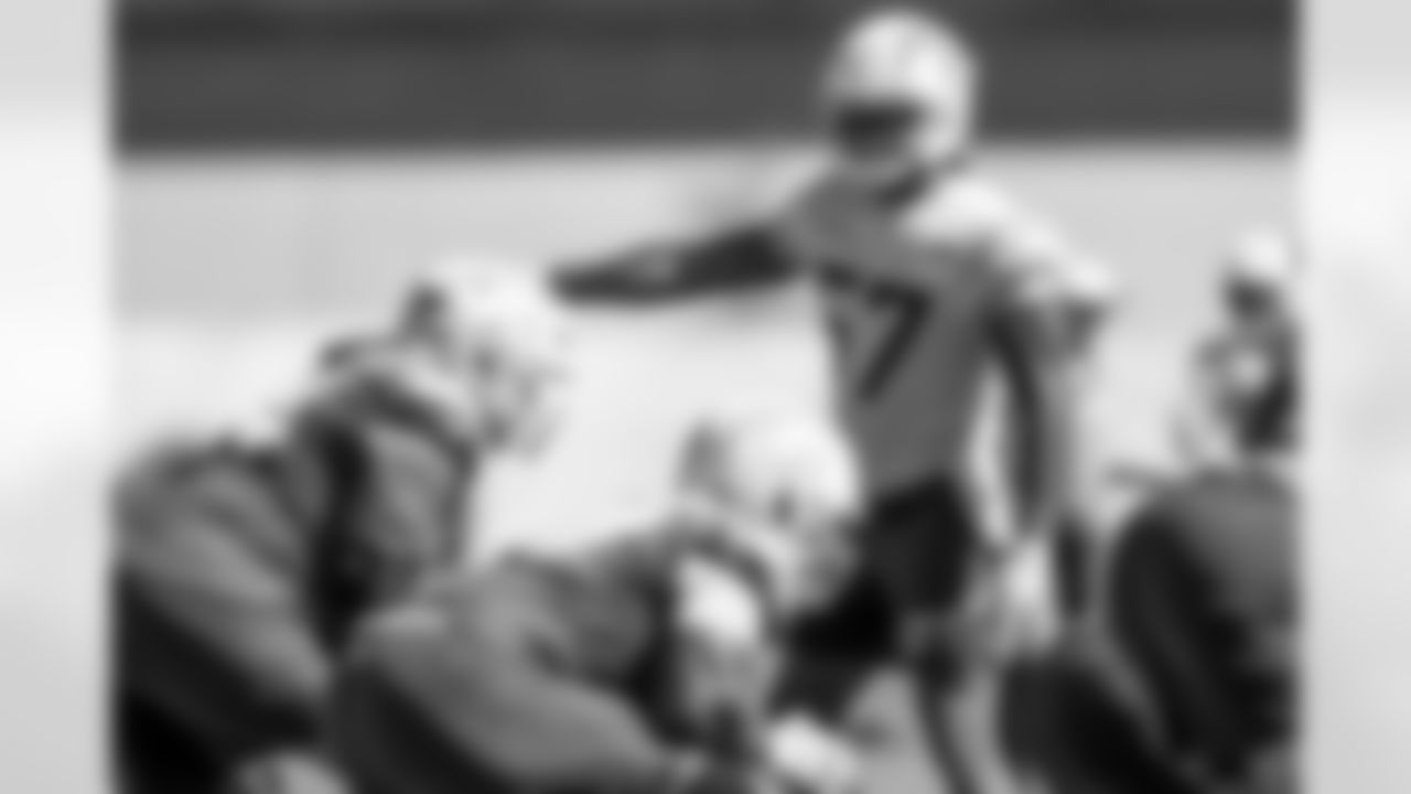 The Los Angeles Chargers practice on Thursday, October 9, 2025 at The Bolt in El Segundo, CA.