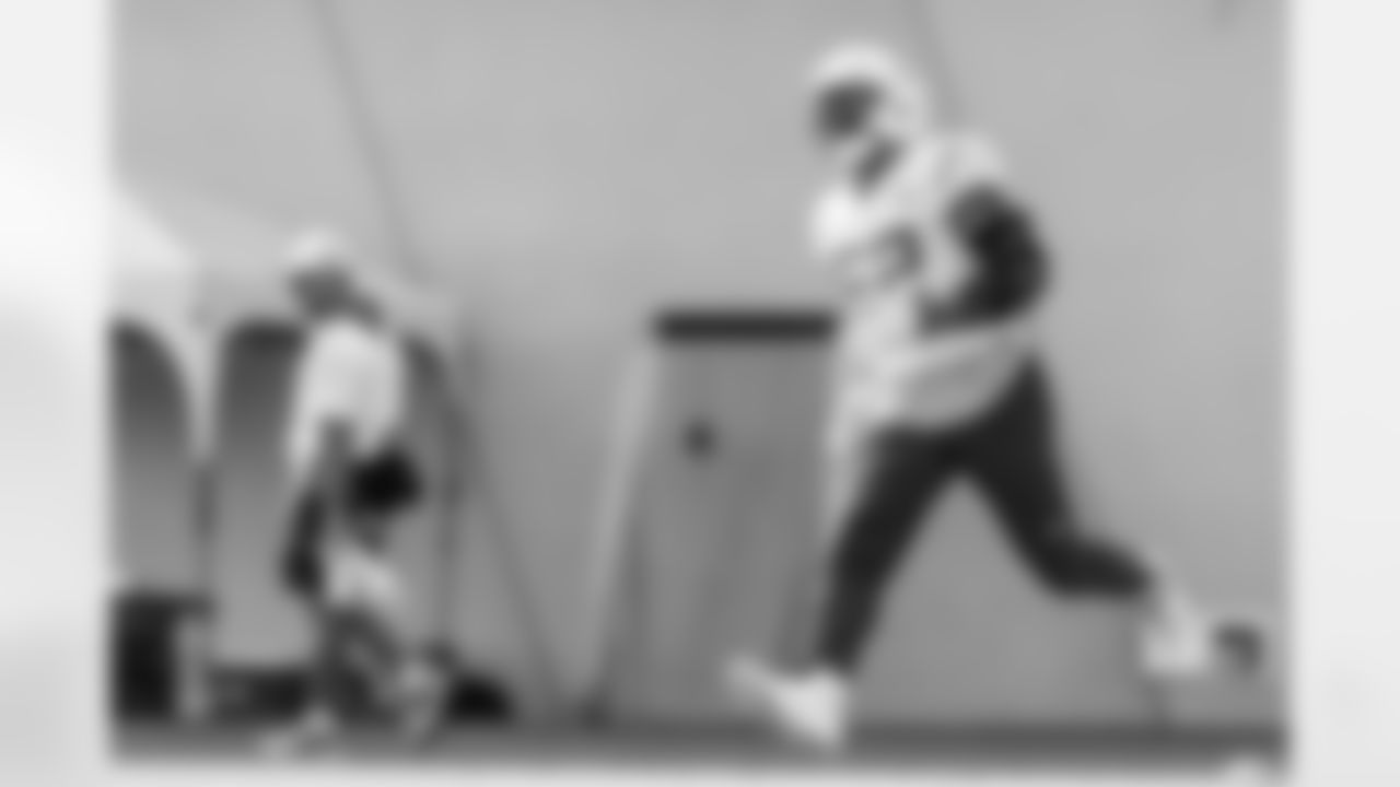 The Los Angeles Chargers practice on Thursday, November 6, 2025 at The Bolt in El Segundo, CA.