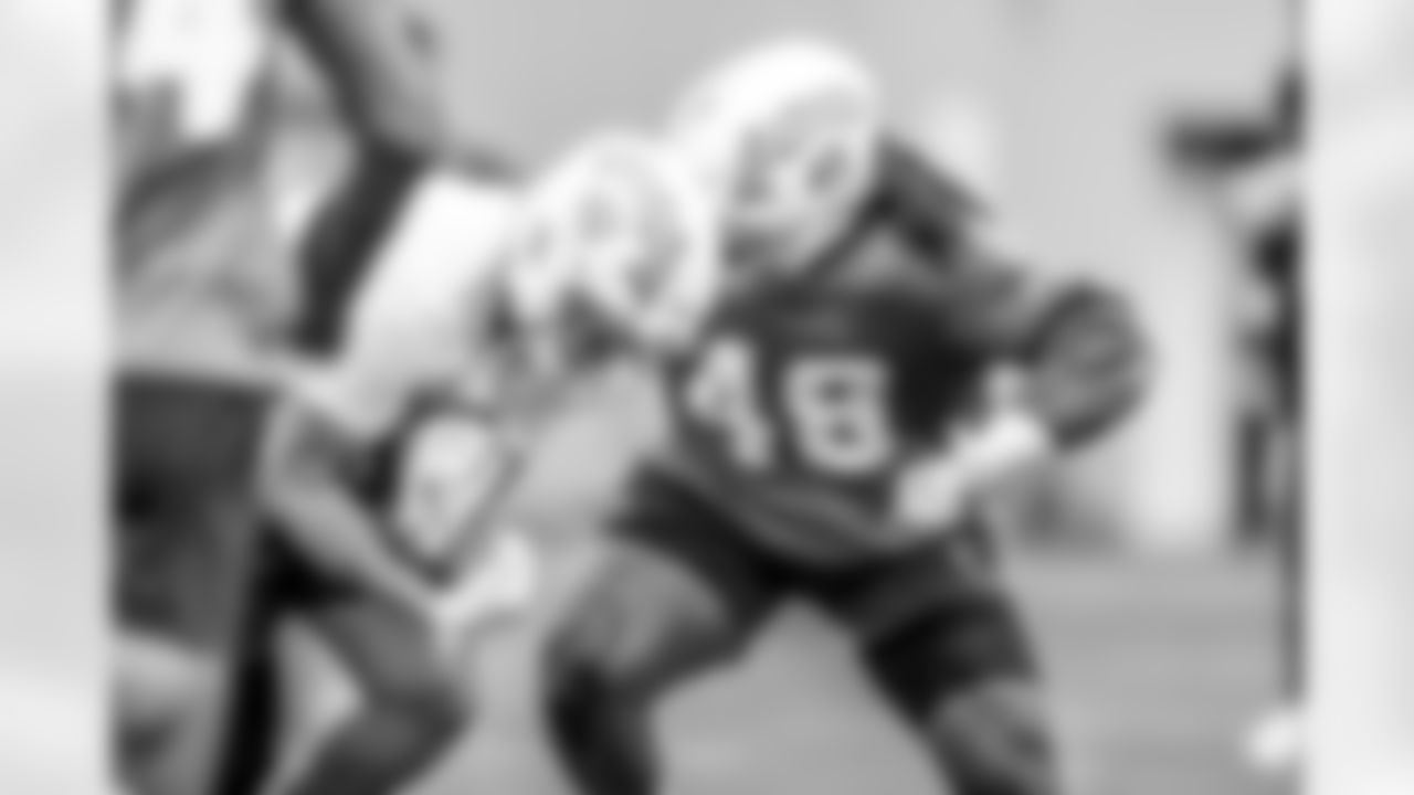 Los Angeles Chargers players participate in Phase 3 of the offseason program on Wednesday, June 4, 2025 at The Bolt in El Segundo, CA.