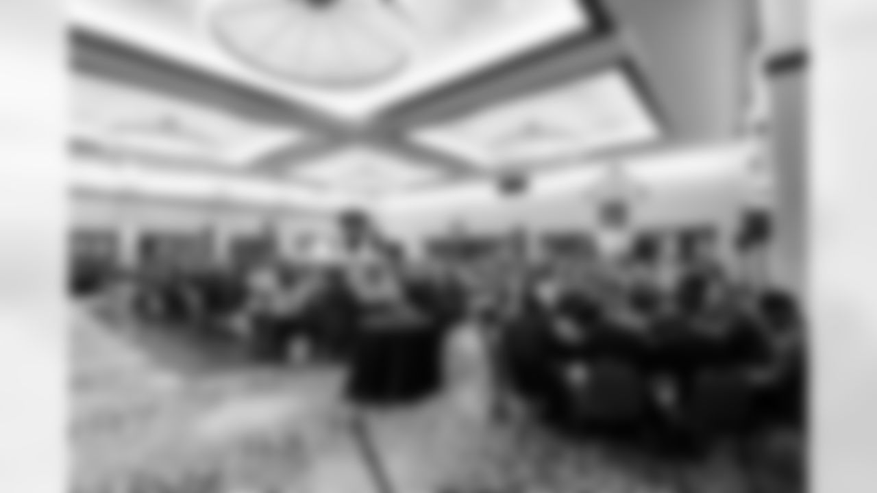 The Los Angeles Chargers participate in the 49th CIF-SS-Ford Championship Luncheon on Tuesday, November 25, 2025 at The Grand in Long Beach, CA.