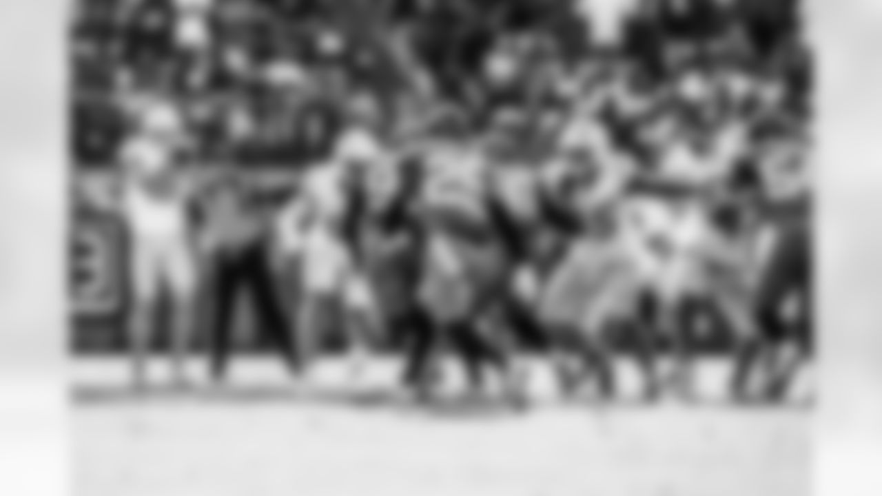 Take a look back at the Chargers Week 11 matchup with the Jaguars in monochrome.