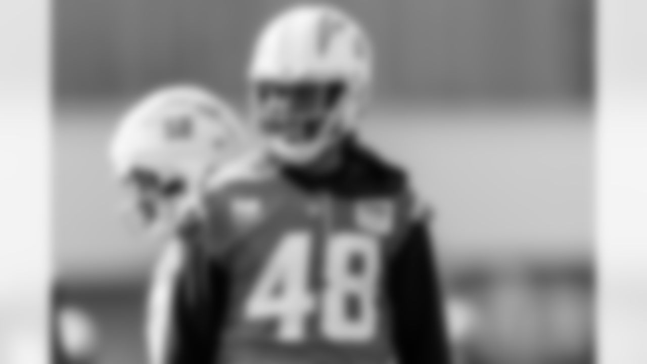 The Los Angeles Chargers practice on Thursday, November 13, 2025 at The Bolt in El Segundo, CA.