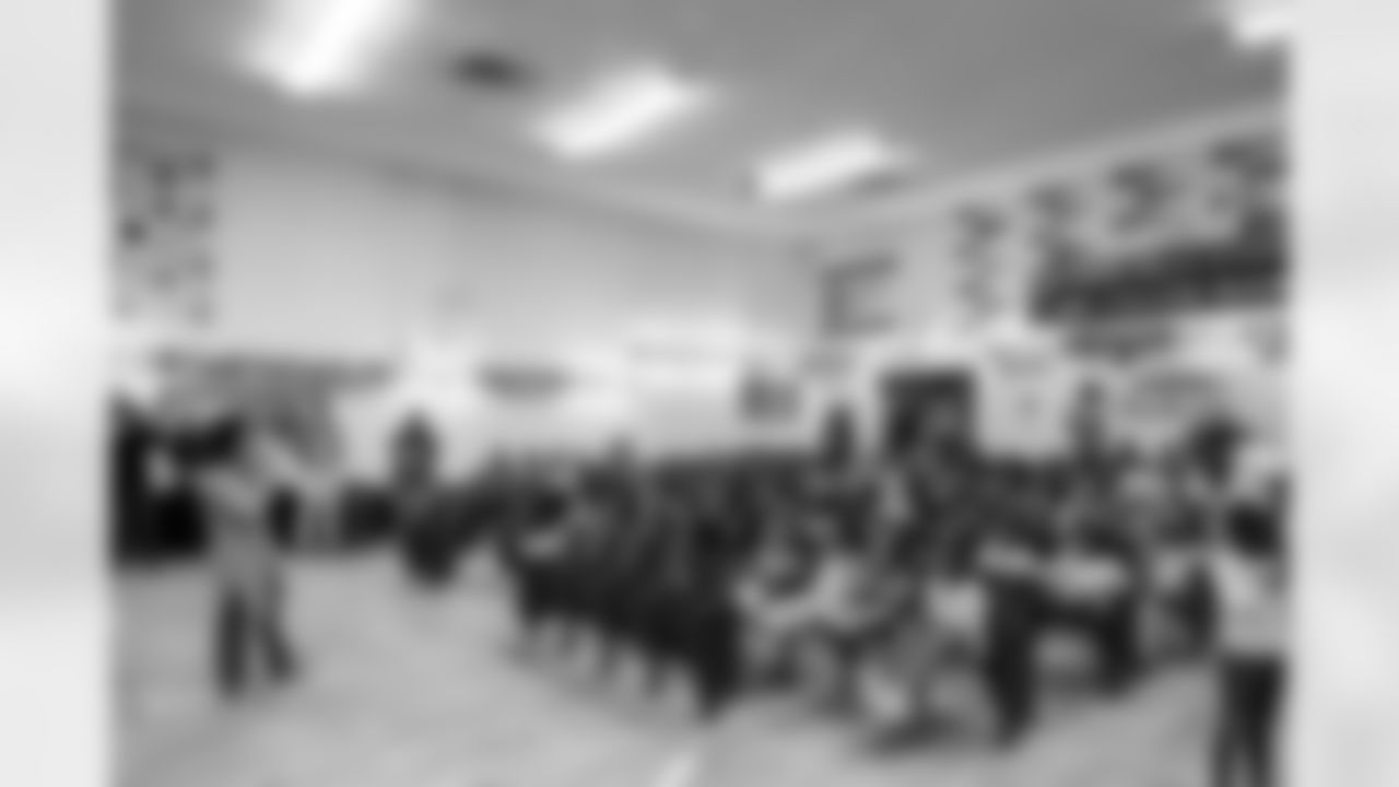 The Los Angeles Chargers host a Scholastic Book Fair on Monday, December 1, 2025 at Baldwin Hills Elementary in Los Angeles, CA.