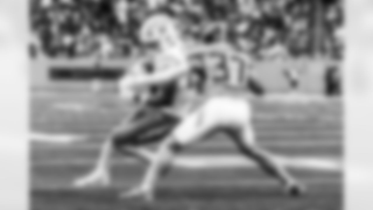 Take a look back at the Chargers Week 9 matchup with the Titans in monochrome.