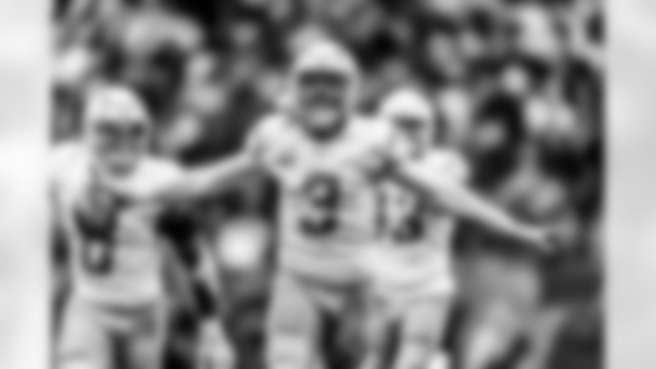 Take a look back at the Chargers Week 17 matchup with the Patriots in monochrome!