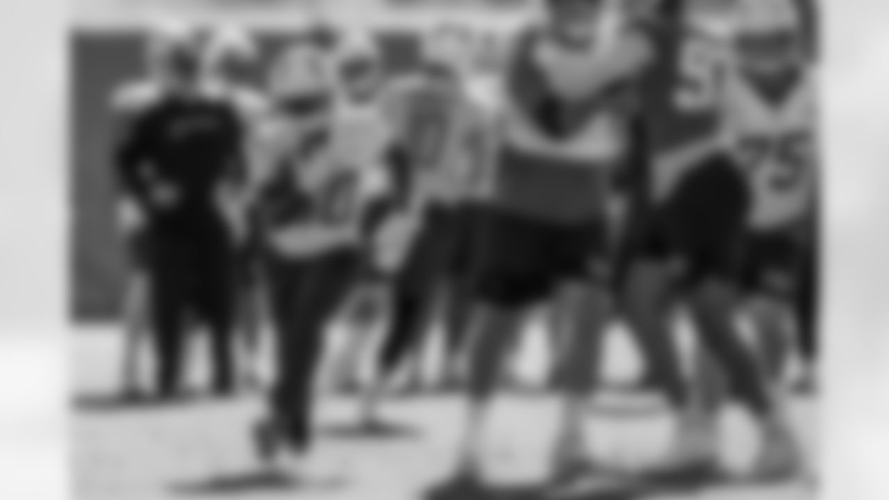 The Los Angeles Chargers practice at Training Camp on Wednesday, December 10, 2025 at The Bolt in El Segundo, CA.