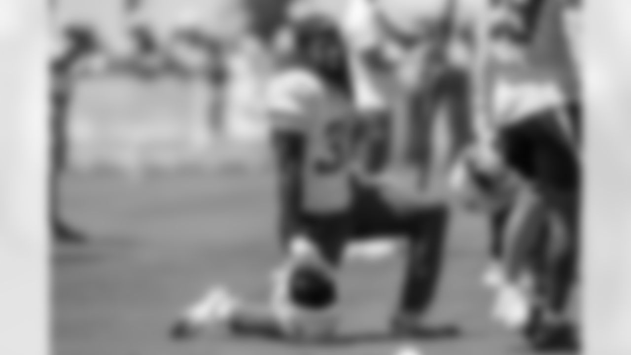 The Los Angeles Chargers practice at Training Camp on Sunday, August 3, 2025 at The Bolt in El Segundo, CA.