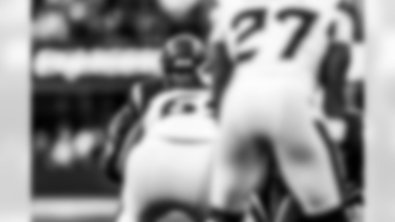 Take a look back at the Chargers Week 17 matchup with the Texans in monochrome.