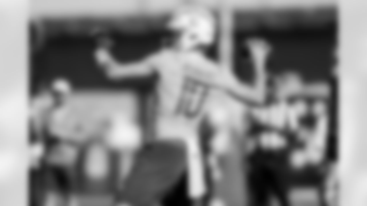 The Los Angeles Chargers practice on Wednesday, December 10, 2025 at The Bolt in El Segundo, CA.