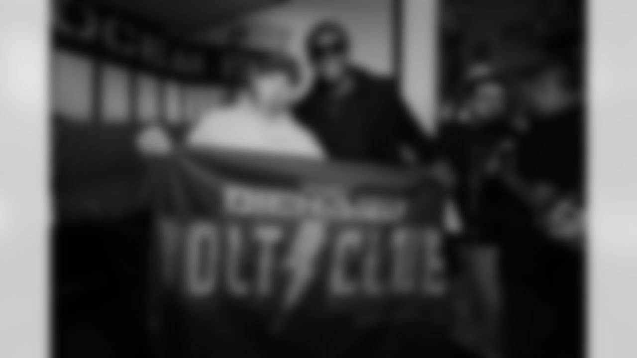 The Los Angeles Chargers host a Pub Crawl during the first round of the 2024 NFL Draft on Thursday, April 25, 2024 at Dirty Birds in Ocean Beach, CA.