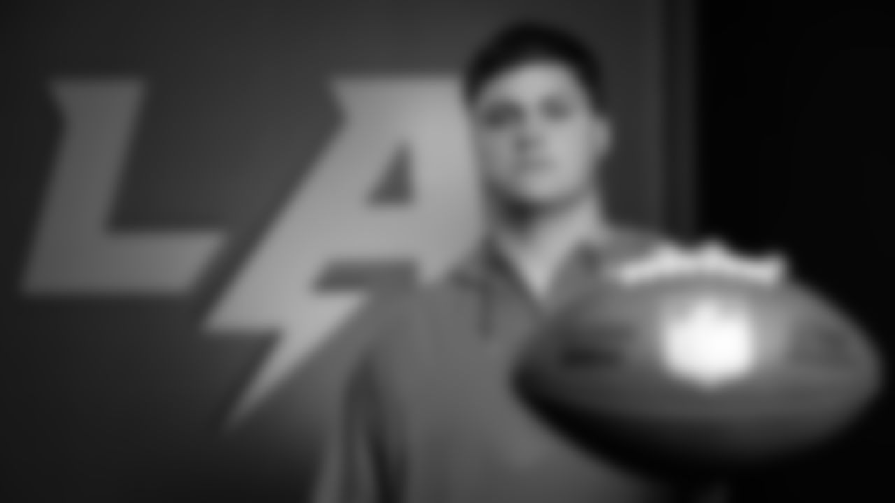 The Los Angeles Chargers rookie class is photographed on Thursday, May 9, 2024 at Hoag Performance Center in Costa Mesa, CA.
