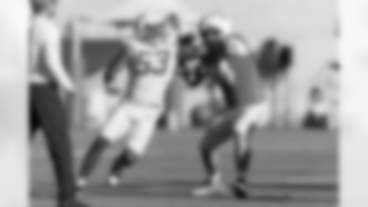 The Los Angeles Chargers practice at Training Camp on Saturday, July 27, 2024 at The Bolt in El Segundo, CA.