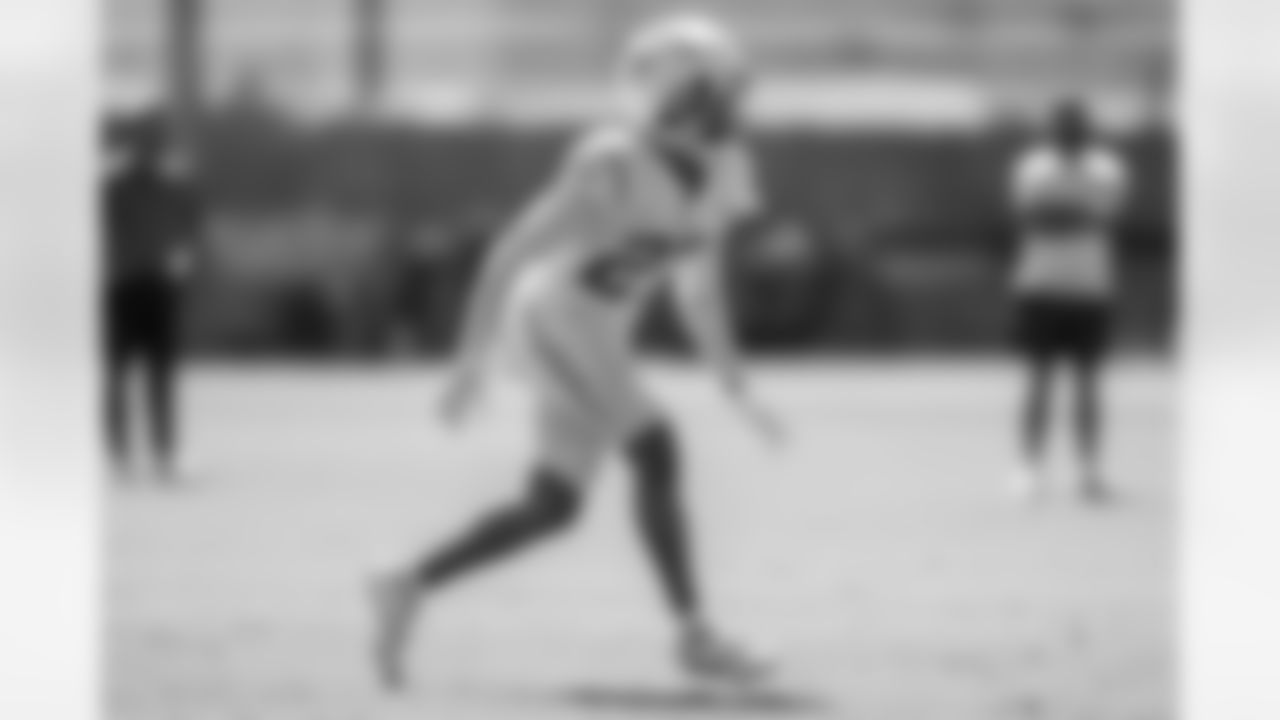 The Los Angeles Chargers practice on Wednesday, October 8, 2025 at The Bolt in El Segundo, CA.
