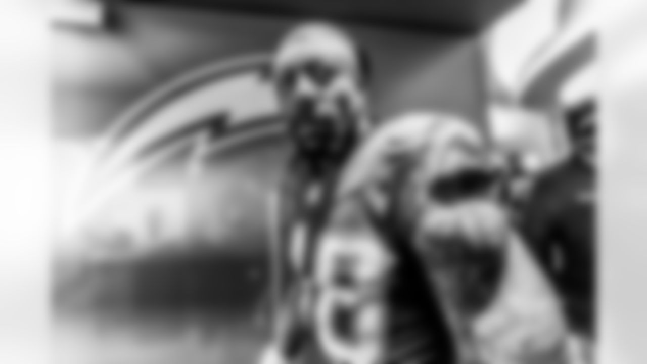 Take a look back at the Chargers Week 17 matchup with the Texans in monochrome.