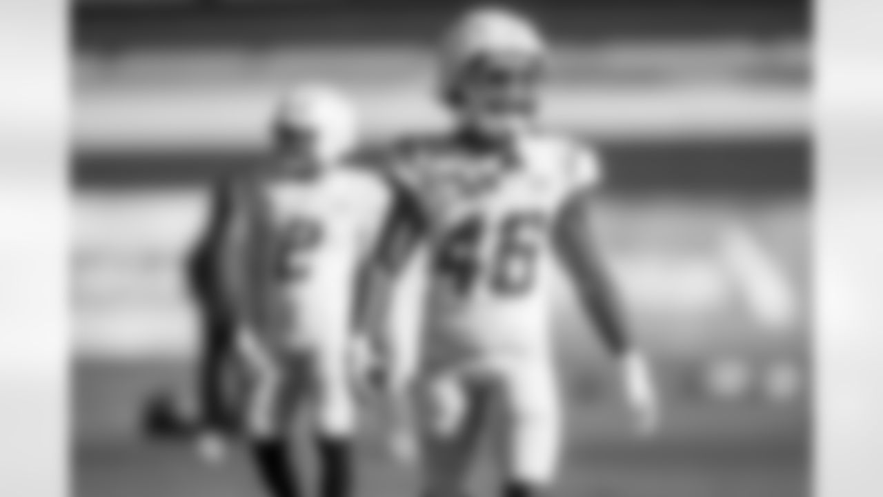 The Los Angeles Chargers practice on Wednesday, November 5, 2025 at The Bolt in El Segundo, CA.