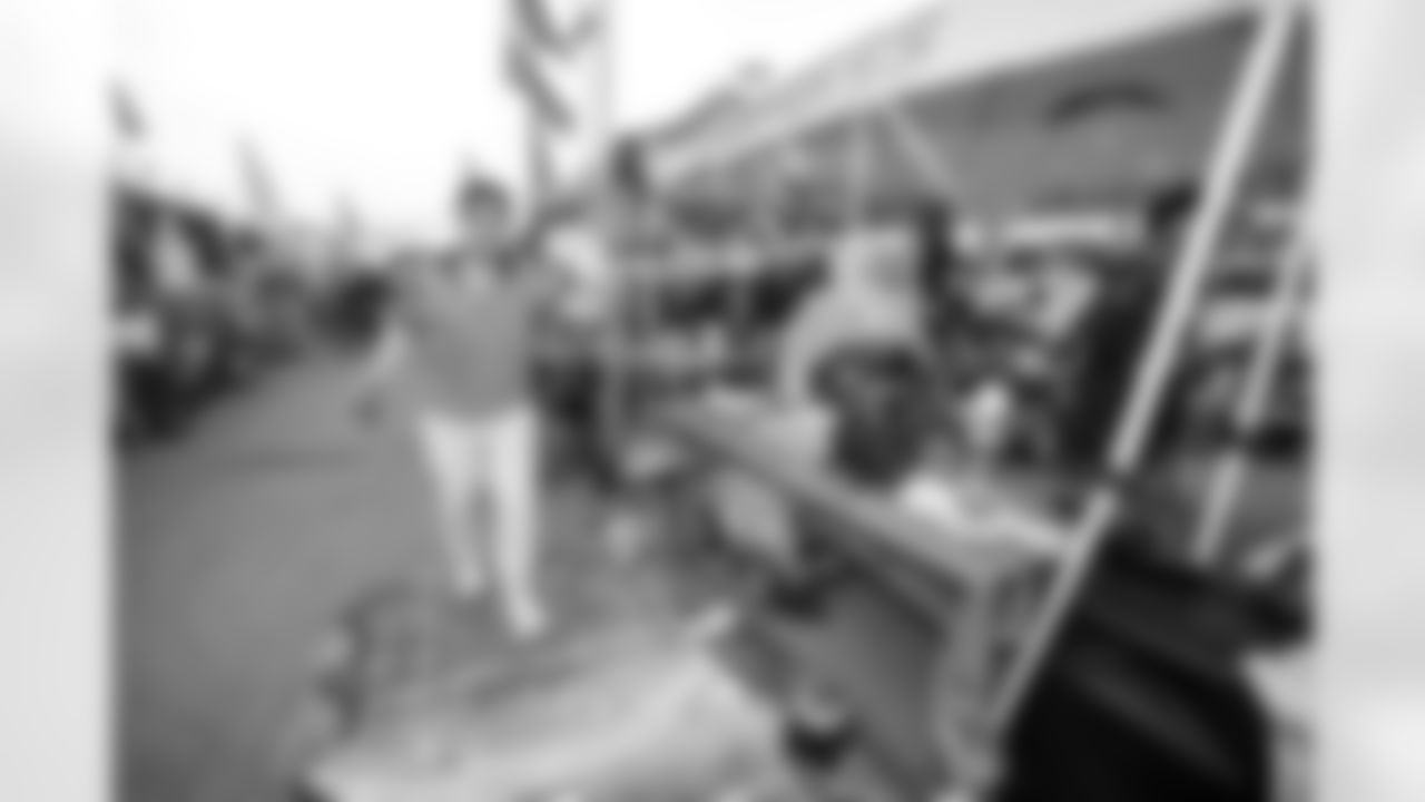 Fans joined the Bolt Fam at Pepsi Tailgate Central to get gameday ready for the Chargers' Week 13 clash with the Las Vegas Raiders.