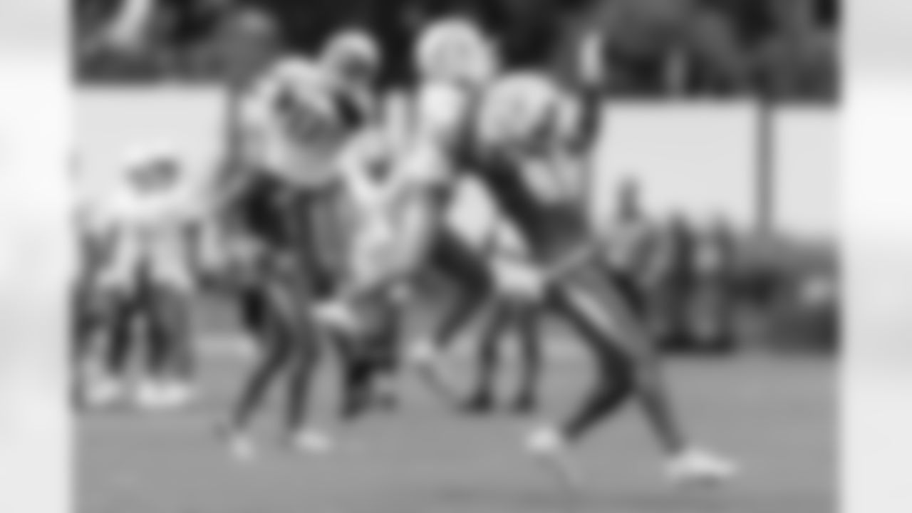The Los Angeles Chargers practice on Thursday, August 28, 2025 at The Bolt in El Segundo, CA.