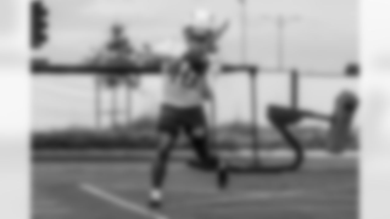 The Los Angeles Chargers practice on Thursday, September 18, 2025 at The Bolt in El Segundo, CA.