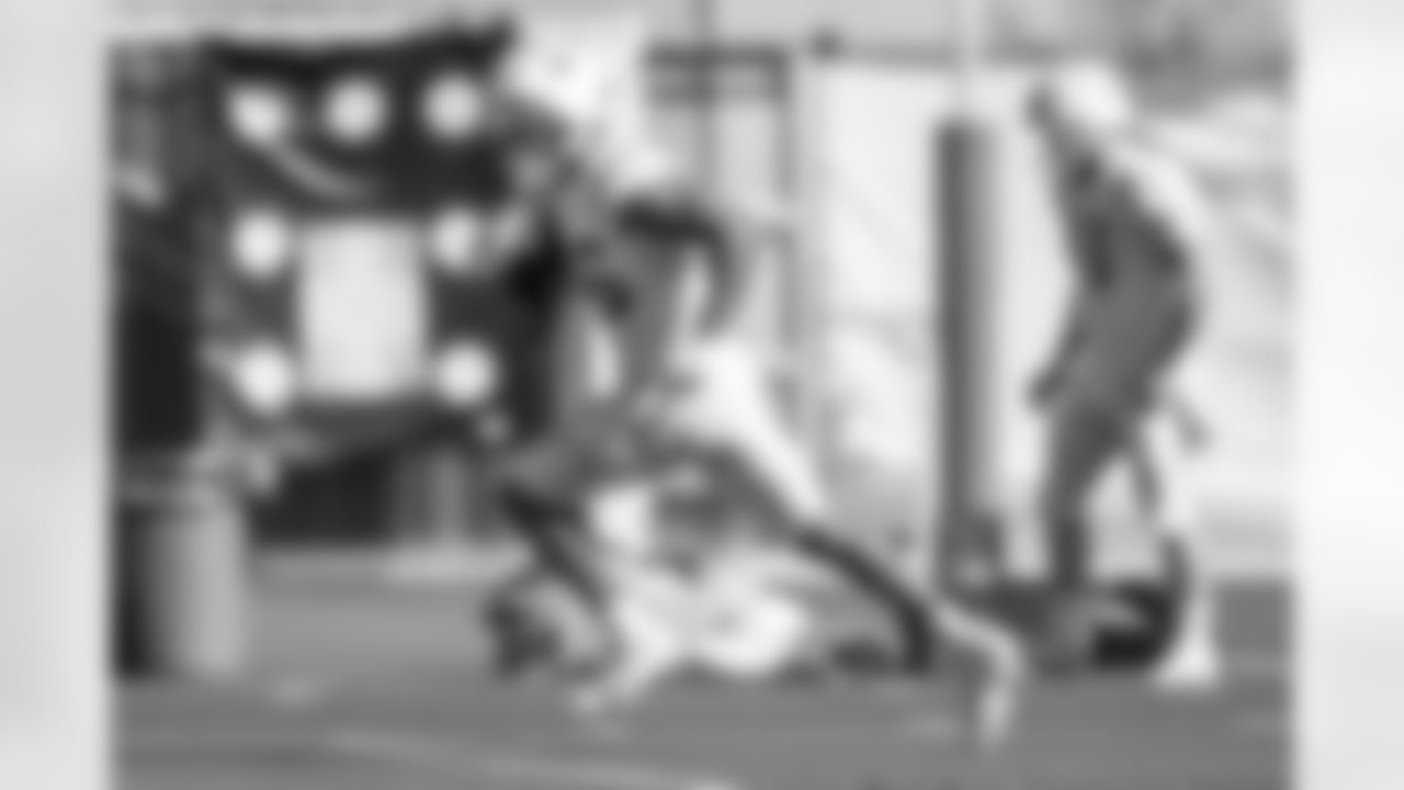 The Los Angeles Chargers practice on Tuesday, October 28, 2025 at The Bolt in El Segundo, CA.