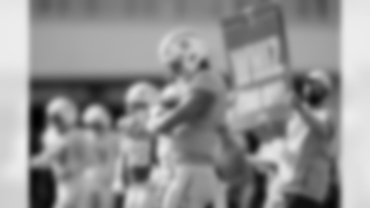 The Los Angeles Chargers practice on Wednesday, November 6, 2024 at The Bolt in El Segundo, CA.