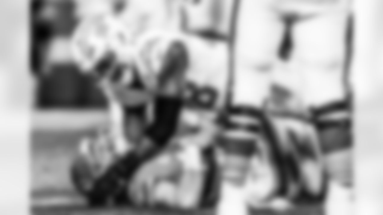 Take a look back at the Chargers Week 18 matchup with the Broncos in monochrome.