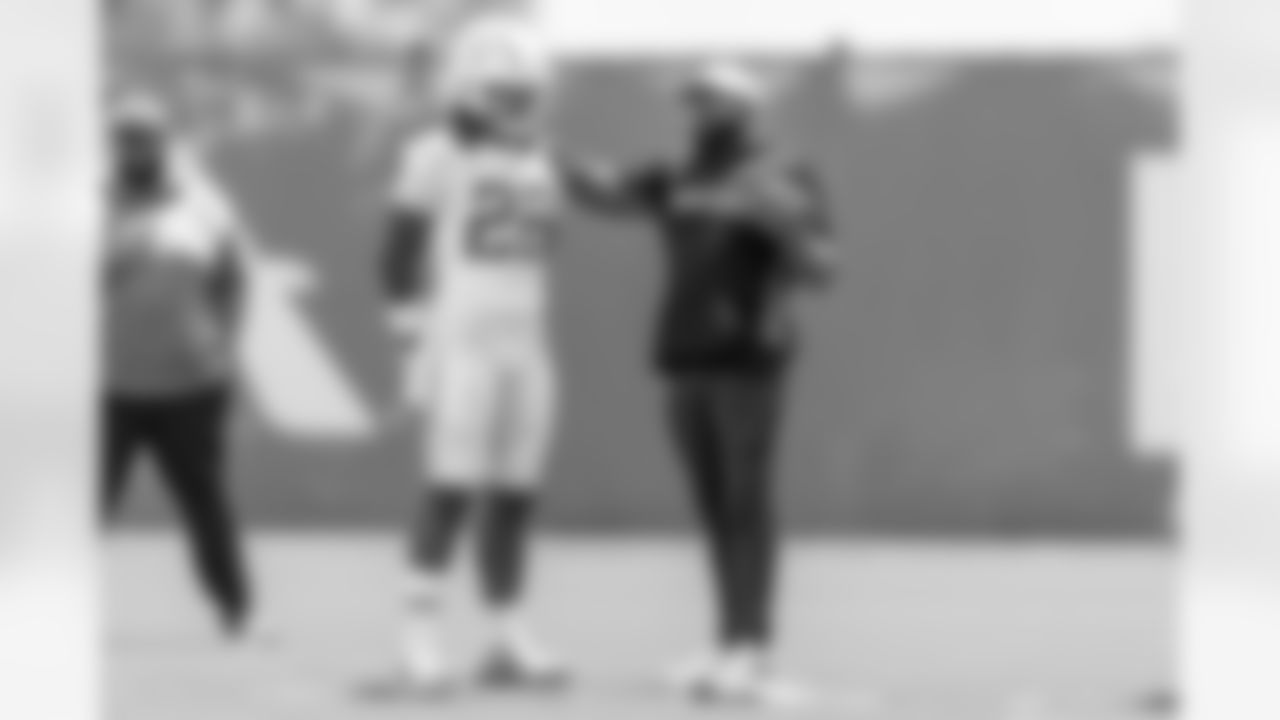 The Los Angeles Chargers hold Mandatory Mini-Camp on Thursday, June 12, 2025 at The Bolt in El Segundo, CA.