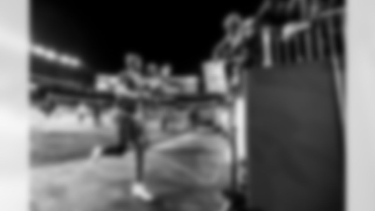 Take a look back at the Chargers Wild Card matchup with the Patriots in monochrome.