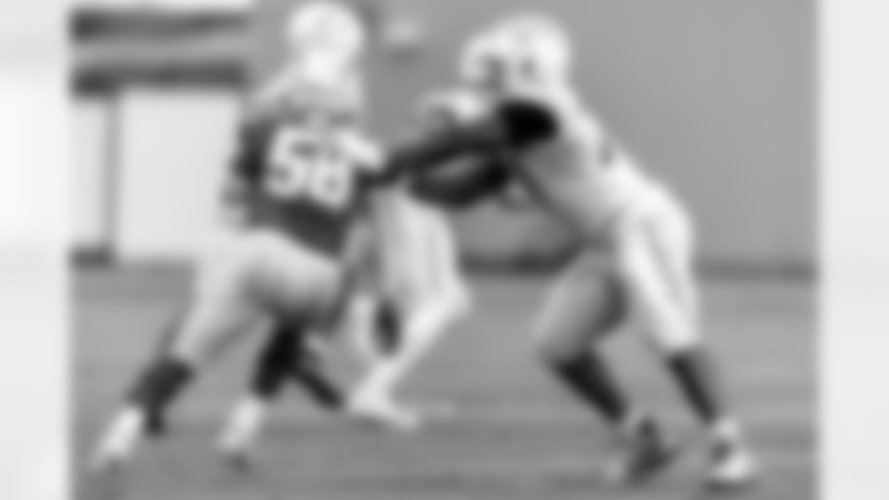 Los Angeles Chargers players participate in Phase 3 of the offseason program on Tuesday, June 3, 2025 at The Bolt in El Segundo, CA.