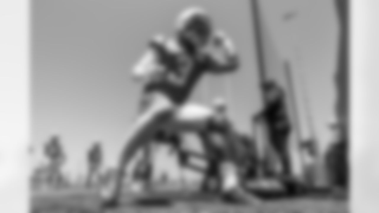 The Los Angeles Chargers hold Mandatory Mini-Camp on Tuesday, June 10, 2025 at The Bolt in El Segundo, CA.