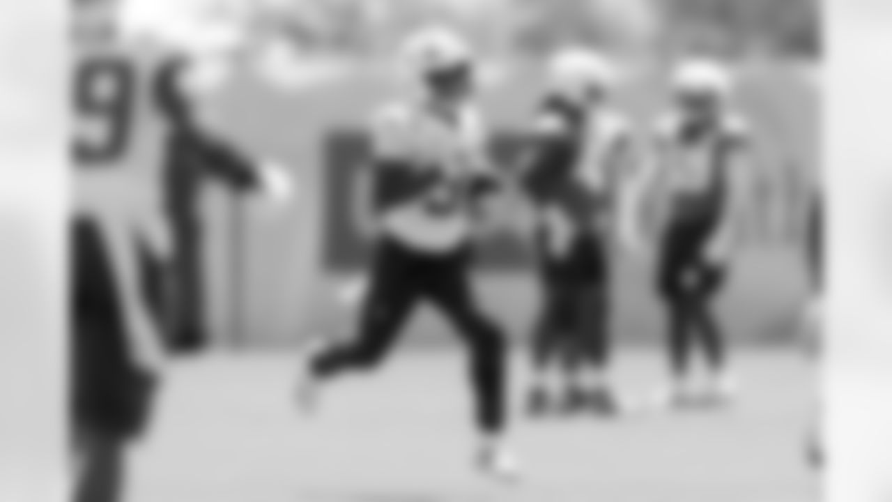 The Los Angeles Chargers practice at Training Camp on Tuesday, July 29, 2025 at The Bolt in El Segundo, CA.