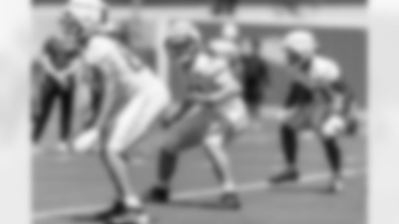 The Los Angeles Chargers hold Rookie Mini-Camp on Saturday, May 10, 2025 at The Bolt in El Segundo, CA.