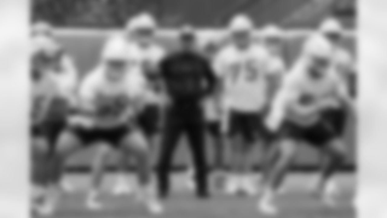 The Los Angeles Chargers hold OTA's on Monday, May 20, 2024 at Hoag Performance Center in Costa Mesa, CA.